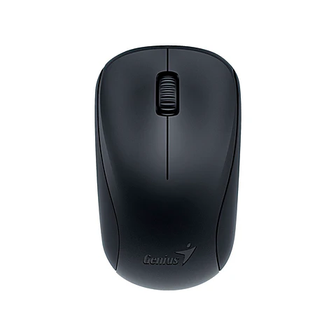 Mouse Inalámbrico Wireless Genius NX-7000, receptor USB, BlueEye, Negro
