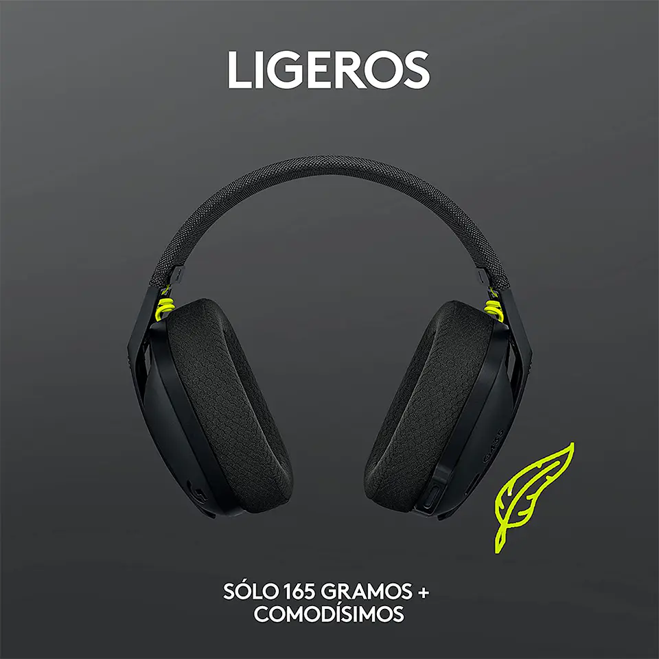Audífonos Gamer Inalámbricos Logitech G435 (Dongle USB, Bluetooth) - Negro 2