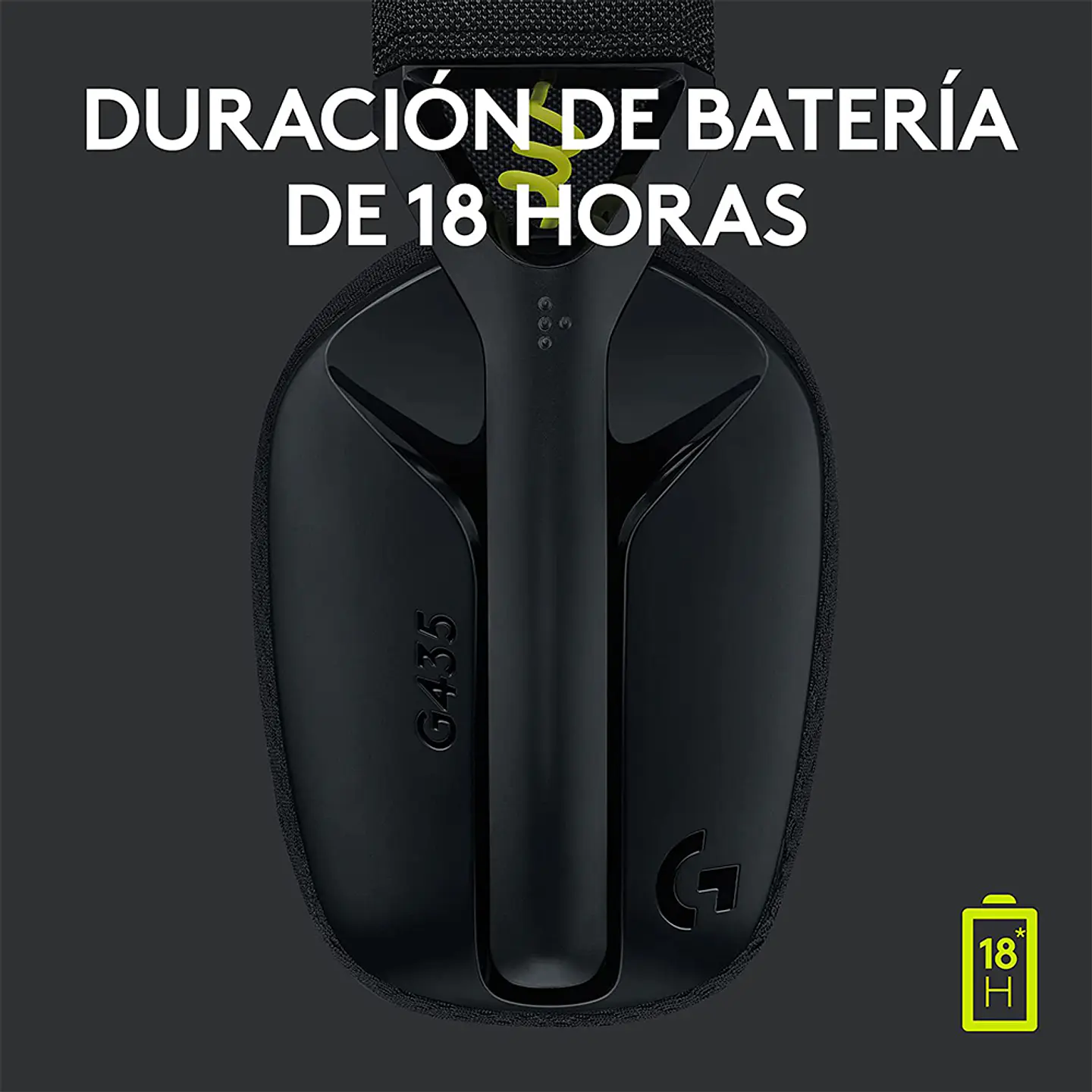 Audífonos Gamer Inalámbricos Logitech G435 (Dongle USB, Bluetooth) - Negro 4