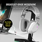 Audífonos Gamer Corsair HS80 RGB Dolby Audio 7.1 USB, Blanco - thumbnail 3