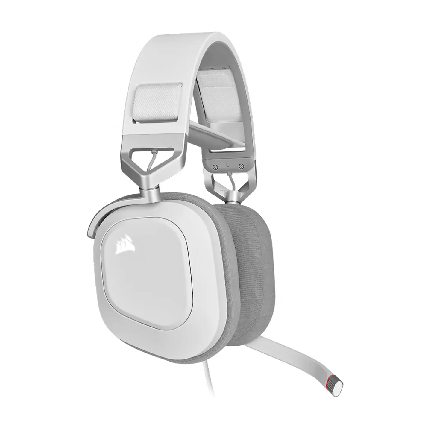 Audífonos Gamer Corsair HS80 RGB Dolby Audio 7.1 USB, Blanco 7