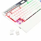 Teclado Redragon gamer mecánico Yama White K550W-SP - thumbnail 7
