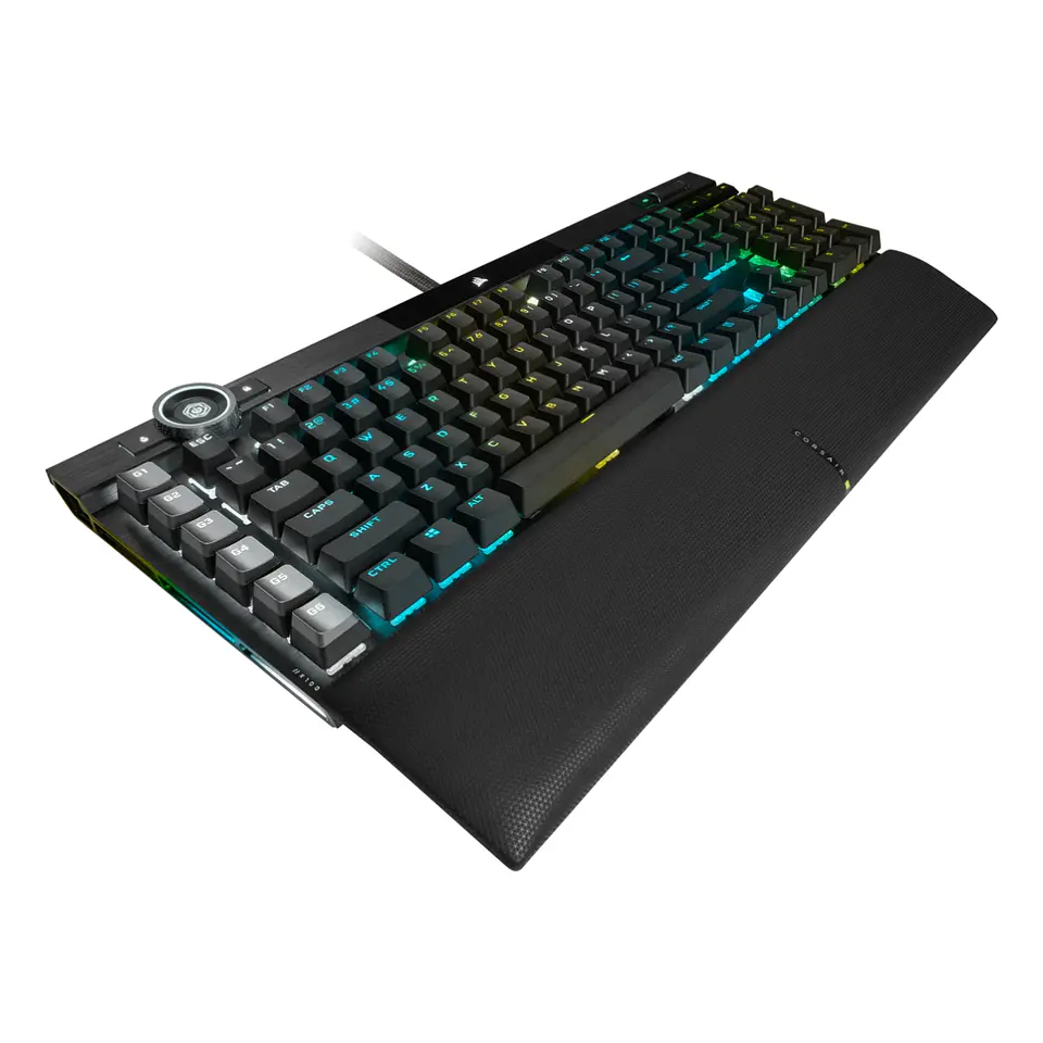 Teclado Mecánico Corsair K100 RGB, Cherry MX Speed, Black 5