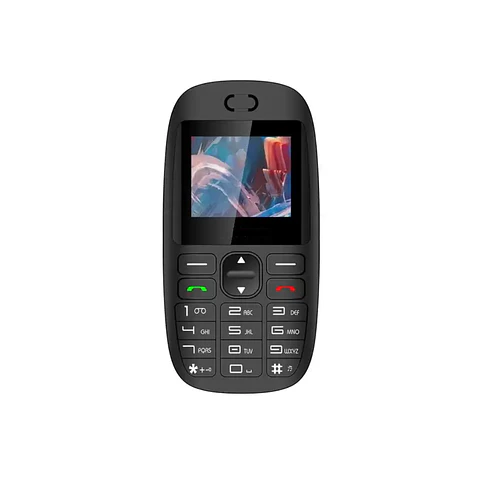 Teléfono celular Senior Adulto Mayor 4G, Dual SIM, pantalla 1.77", botón SOS