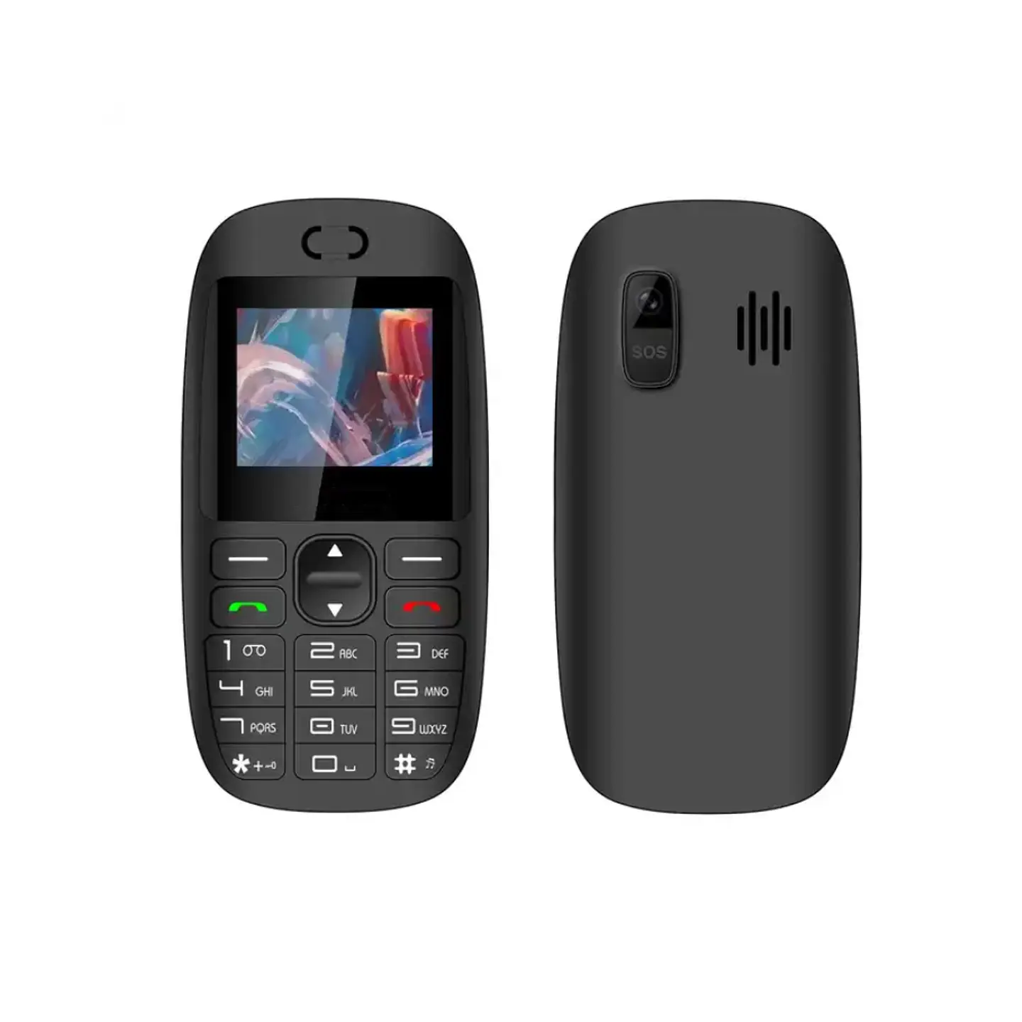 Teléfono celular Senior Adulto Mayor 4G, Dual SIM, pantalla 1.77