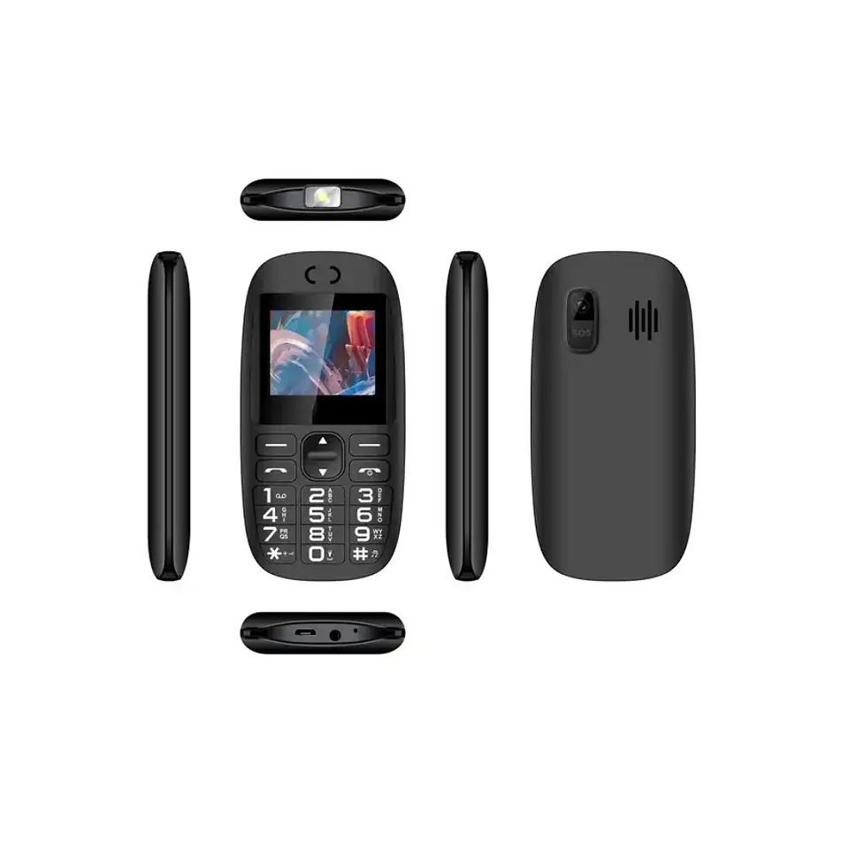 Teléfono celular Senior Adulto Mayor 4G, Dual SIM, pantalla 1.77