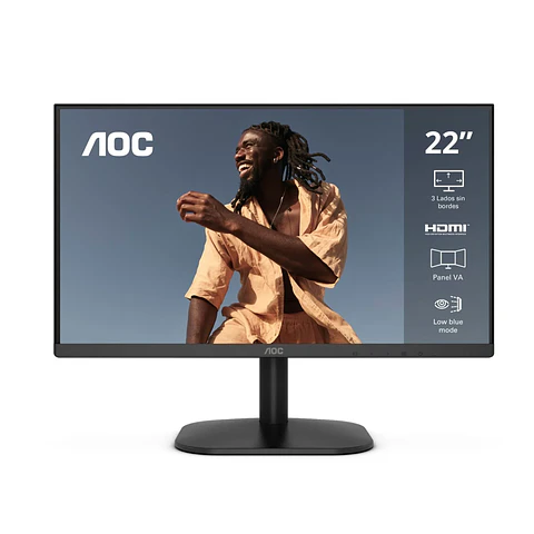 Monitor AOC 22B2HN de 21.5“, VA, Full HD, HDMI+VGA, Vesa