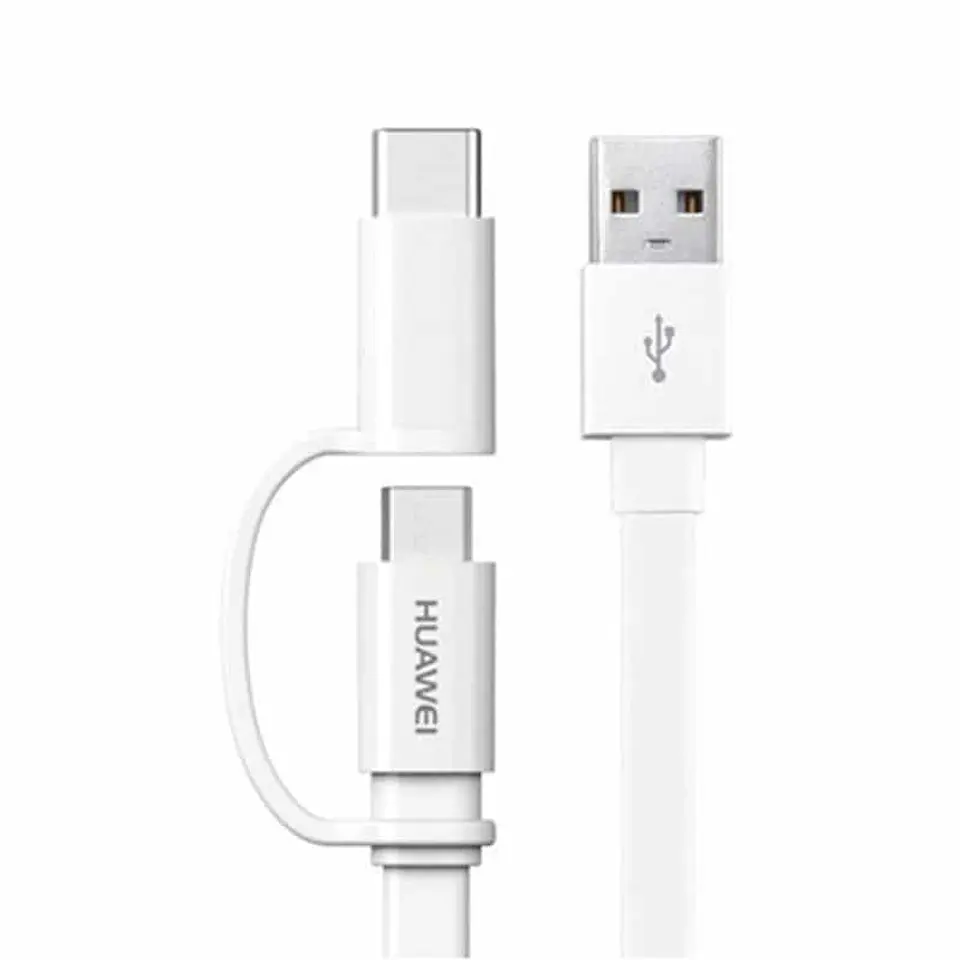 Cable Huawei 2 en 1 micro USB y tipo-C (AP55S) 1