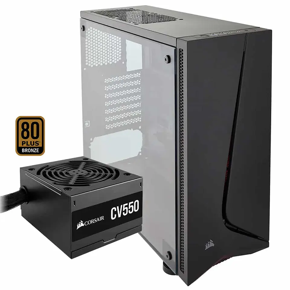 Pc Gamer Taurus 3.10, Intel Core i3-10100F, SSD 240GB, HDD 1TB, RAM 16gb, RADEON R9 370 4GB GDDR5 8