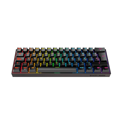 Teclado Mecánico al 60% Fantech MAXFIT61 MK857 Black Edition