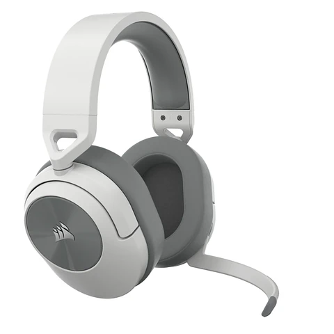 Audífonos Corsair HS55 Wireless, BT, Audio 7.1, USB, White
