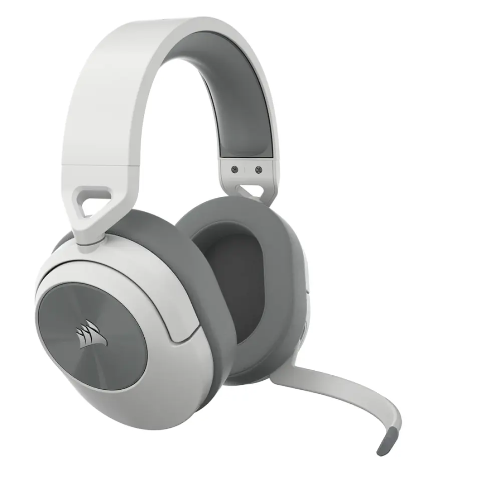 Audífonos Corsair HS55 Wireless, BT, Audio 7.1, USB, White 2