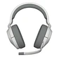 Audífonos Corsair HS55 Wireless, BT, Audio 7.1, USB, White - thumbnail 3