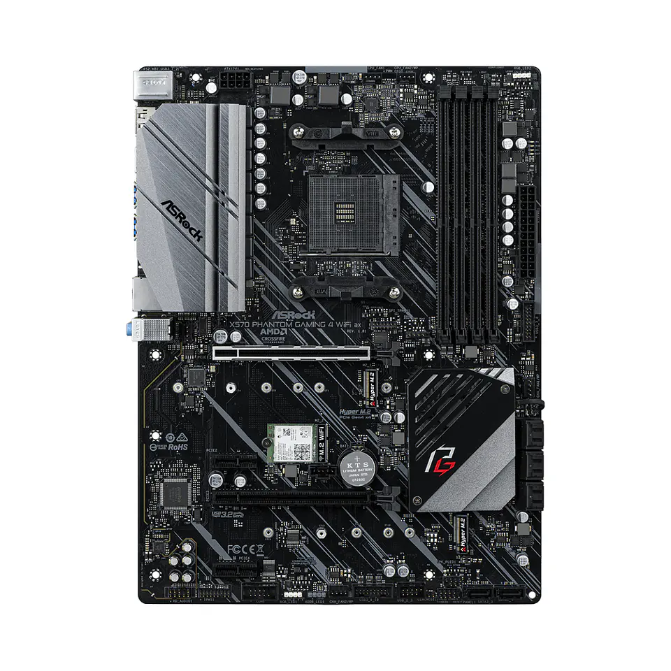 Placa Madre ASRock X570 PHANTOM GAMING 4 WIFI AX - AM4, ATX 2