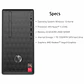 PC HP Pavilion 590 AMD Ryzen 3, 8GB RAM ,1TB + Monitor HP 24