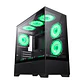 Gabinete GameMax Vista MB mATX Vidrio templado, USB 3.0, BK - Miniatura 1