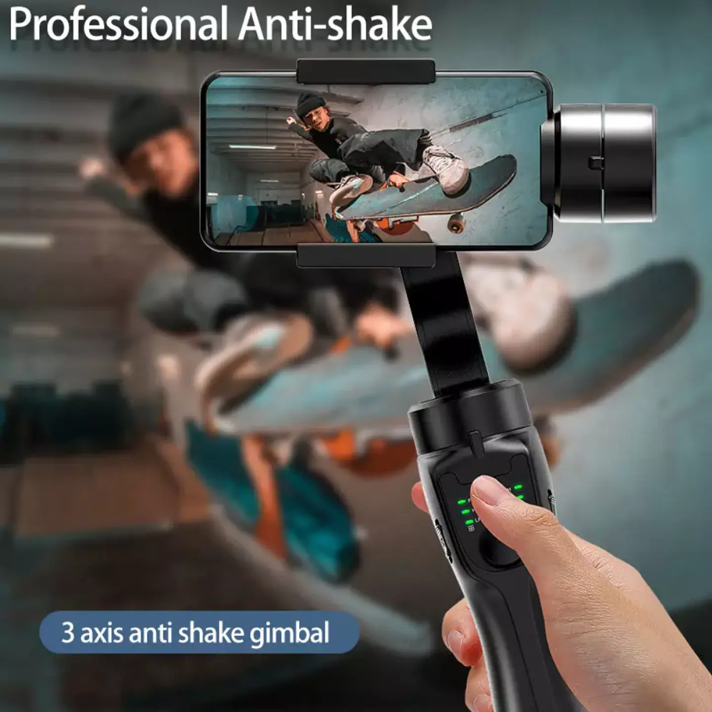 Gimbal Estabilizador para Celular Bluetooth Selfie Stick con Tripode 4