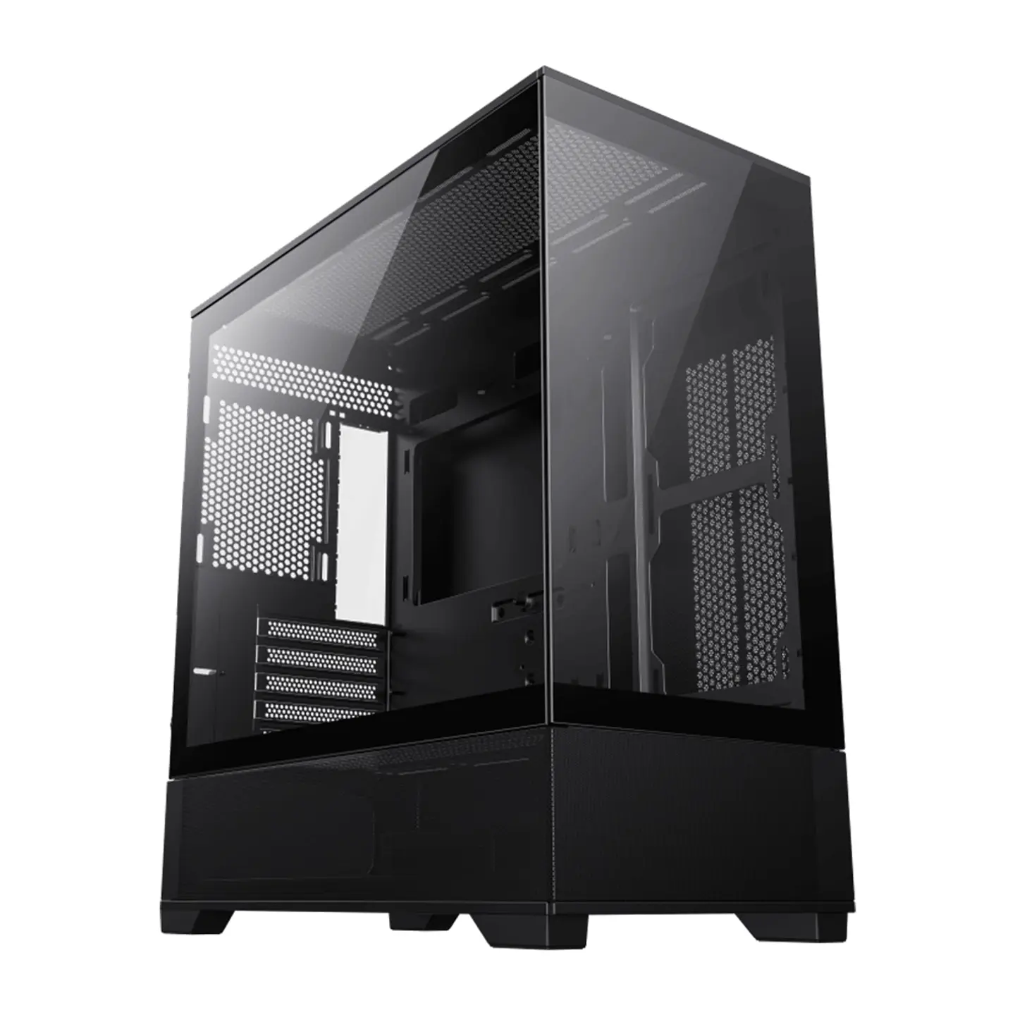 Gabinete GameMax Vista MB mATX Vidrio templado, USB 3.0, BK 4