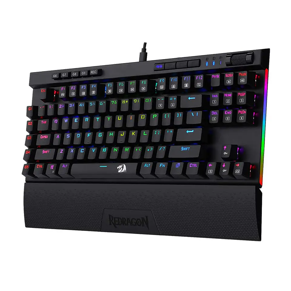 Teclado Mecánico Redragon Magic Wand K587-PRO RGB, Switch Red Óptico 2