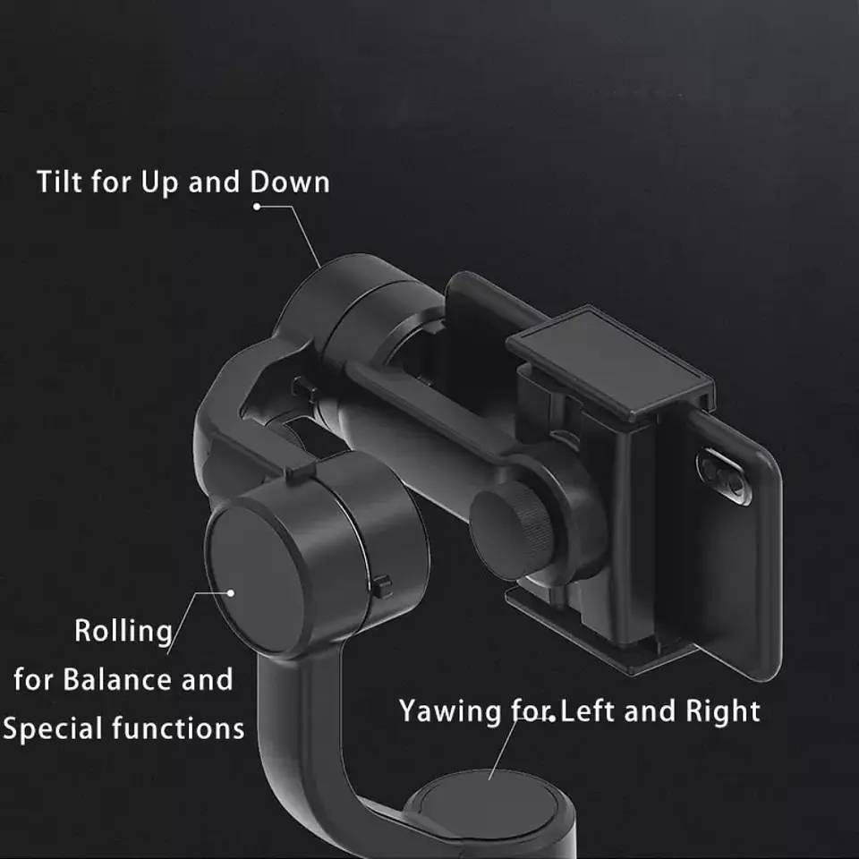 Gimbal Estabilizador para Celular Bluetooth Selfie Stick con Tripode 5