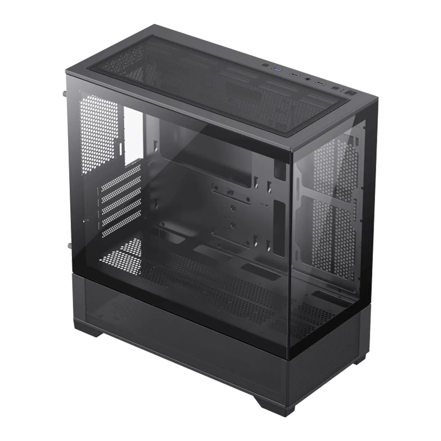 Gabinete GameMax Vista MB mATX Vidrio templado, USB 3.0, BK 5