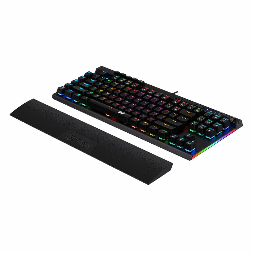 Teclado Mecánico Redragon Magic Wand K587-PRO RGB, Switch Red Óptico 4