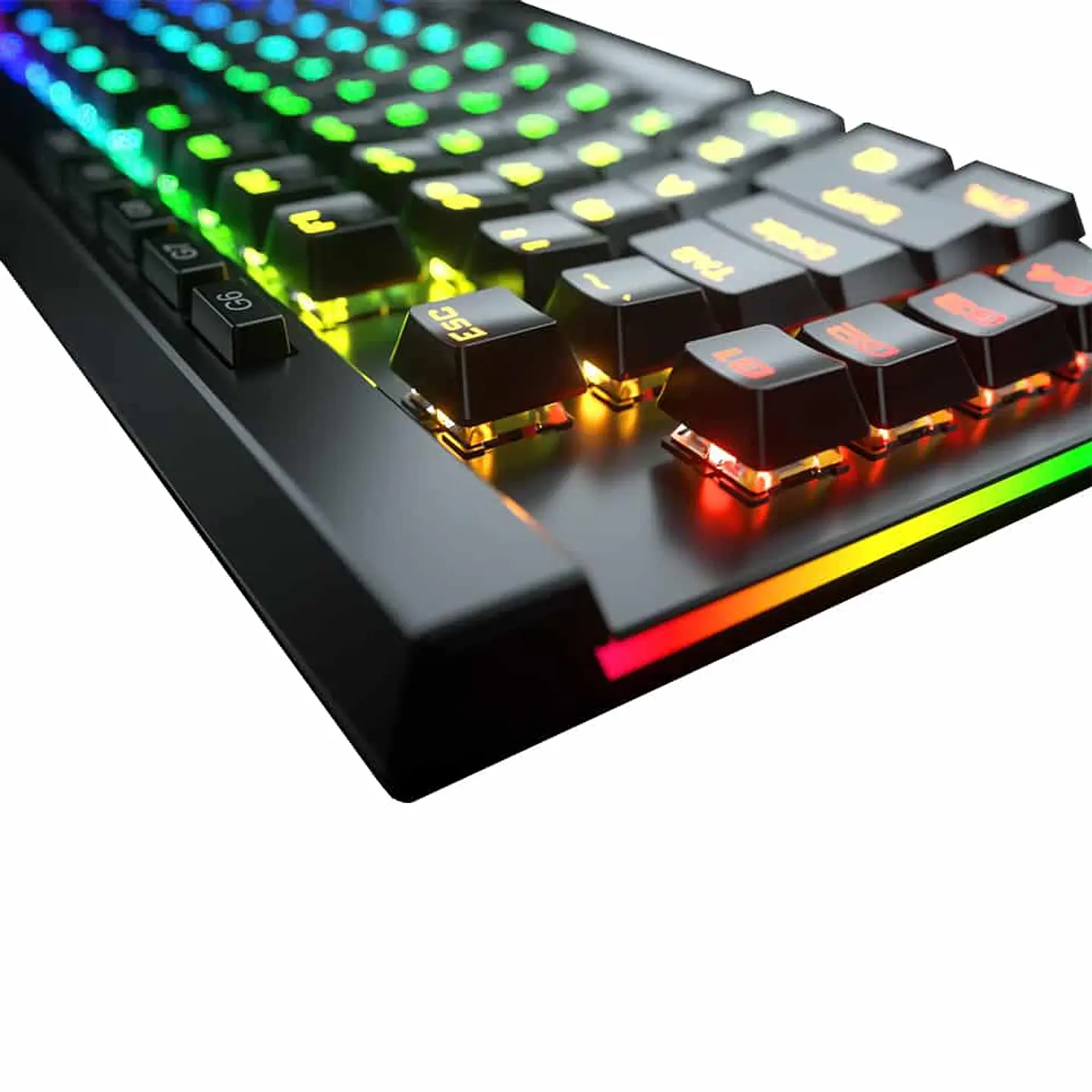 Teclado Mecánico Redragon Magic Wand K587-PRO RGB, Switch Red Óptico 7