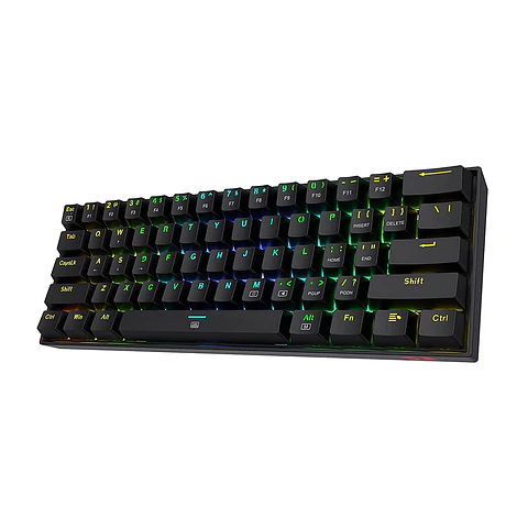 Teclado Mecánico 60% Redragon Dragonborn - Switch Blue RGB