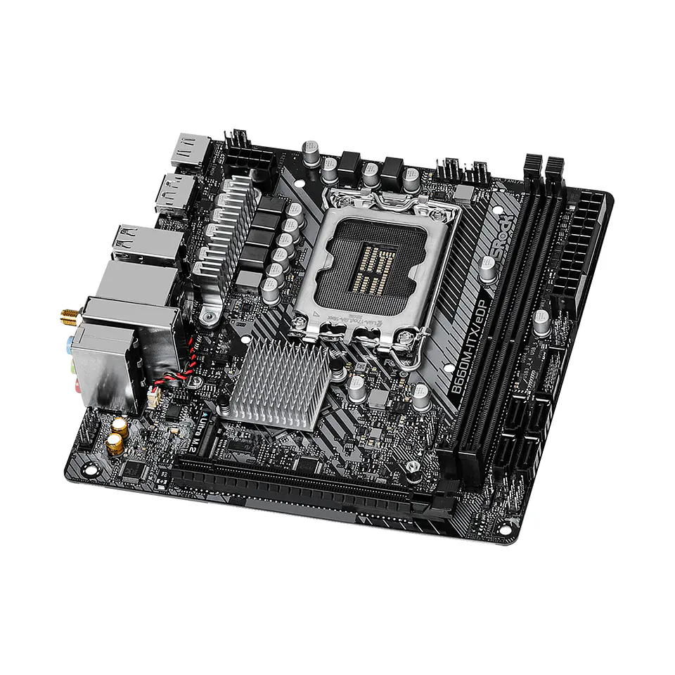 Placa madre ASRock B660M-ITX EDP Intel LGA1700, DDR4, WiFi 3