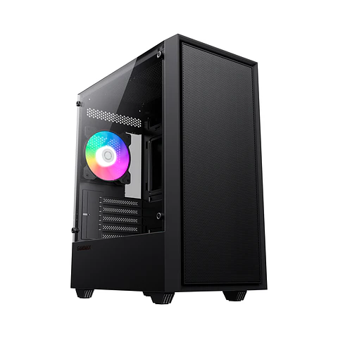 Gabinete Gamemax Storm Black mATX, Vidrio Lateral, 1 cooler