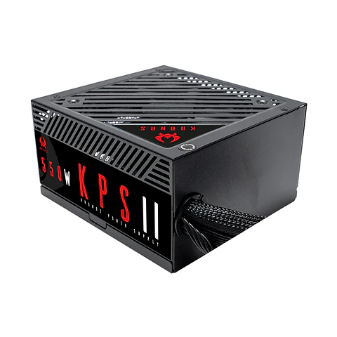 Fuente de poder ATX Kronos 550w, Certificada 80 Plus bronze