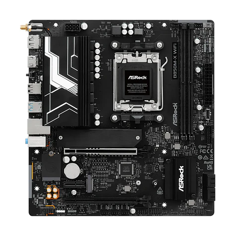 Placa Madre ASRock B850M-X WiFi R2.0 DDR5, AM5, M.2 ATX PciE-5