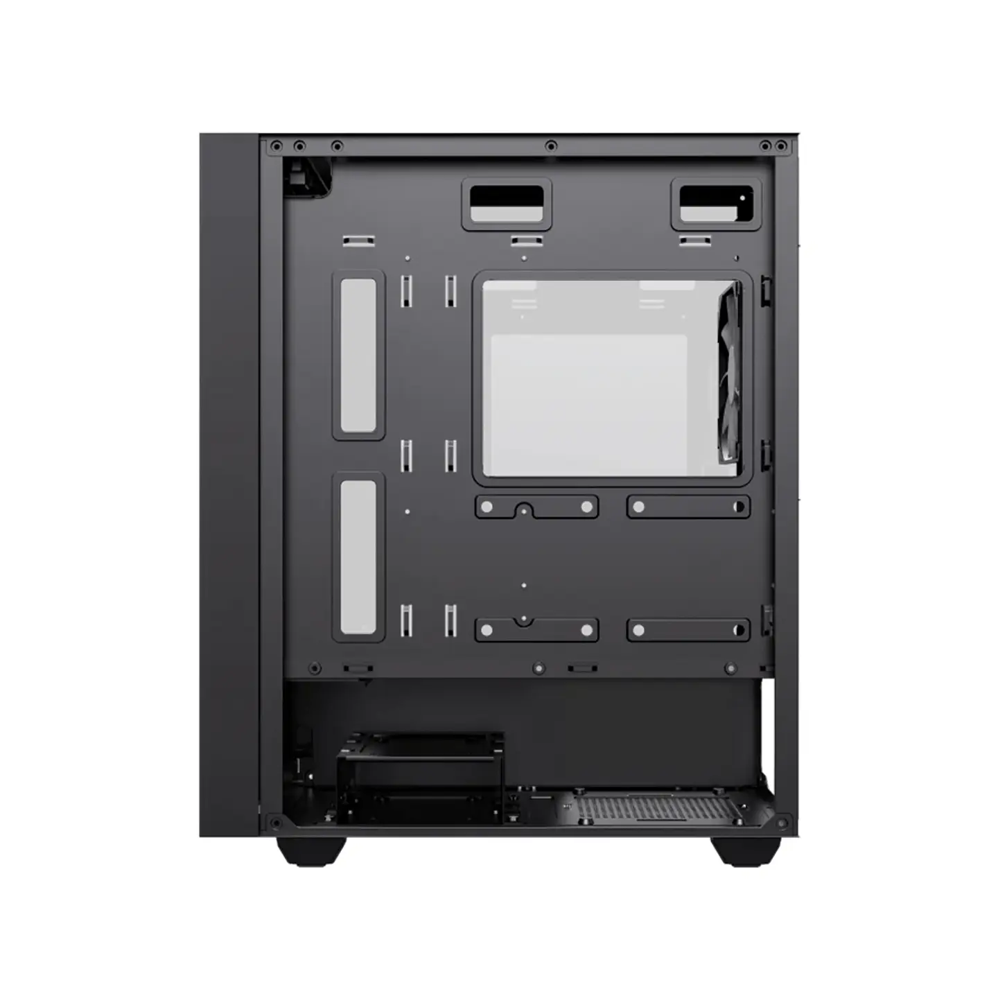 Gabinete Gamemax Storm Black mATX, Vidrio Lateral, 1 cooler 6