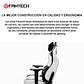 Silla de Escritorio Fantech Alpha Tank Series GC283 Orange - thumbnail 4