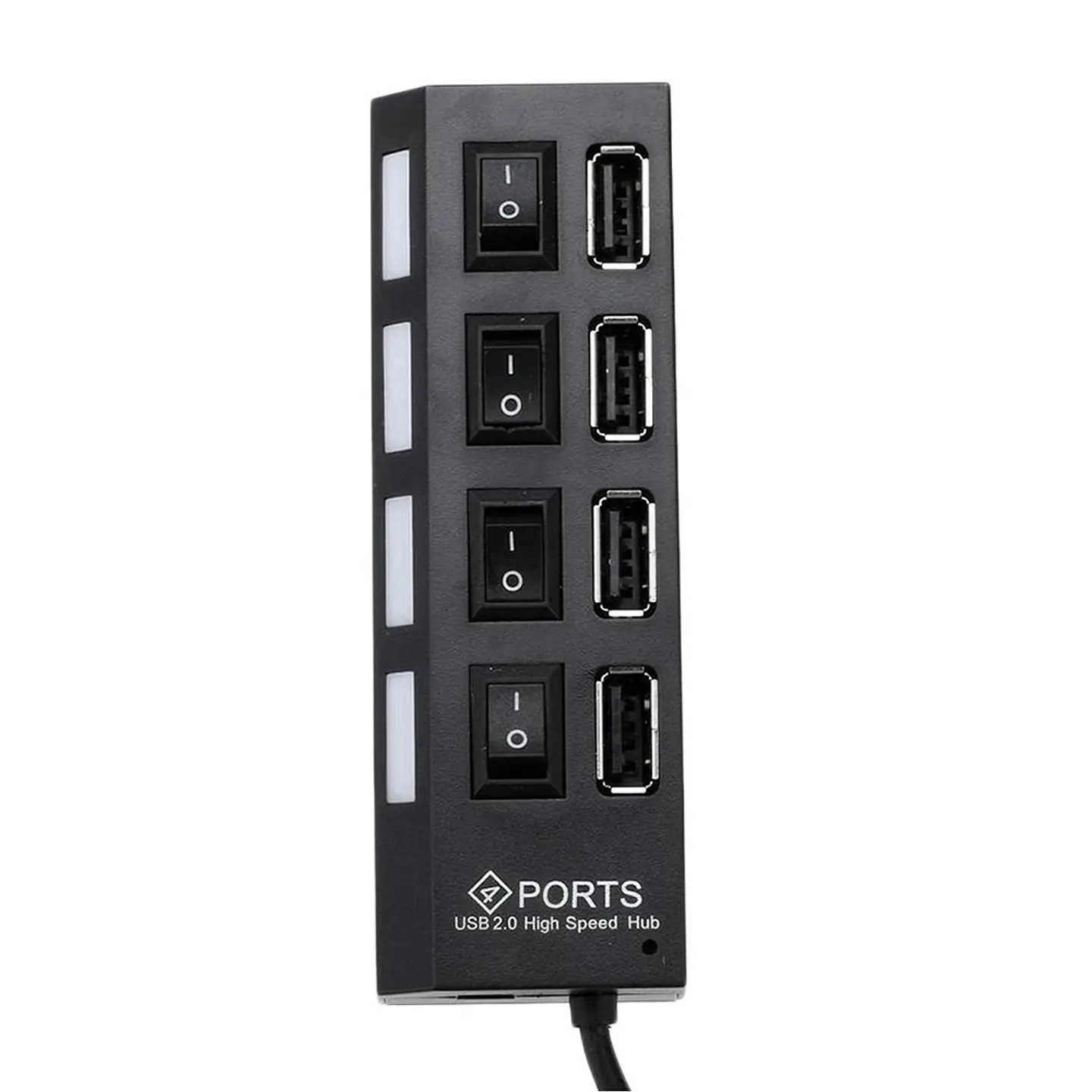 Hub 4 puertos USB 2.0 con interruptores individuales 3