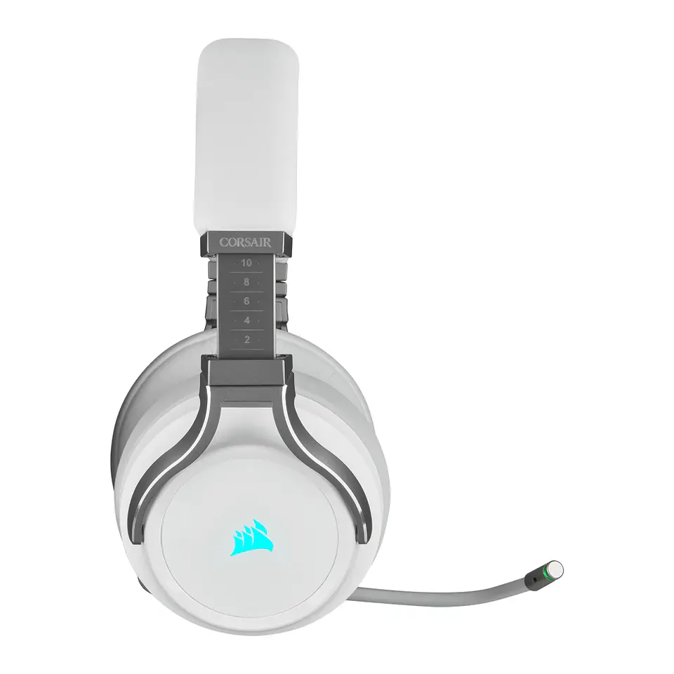 Audífonos Wireless Corsair Virtuoso RGB, Sonido 7.1, White 2