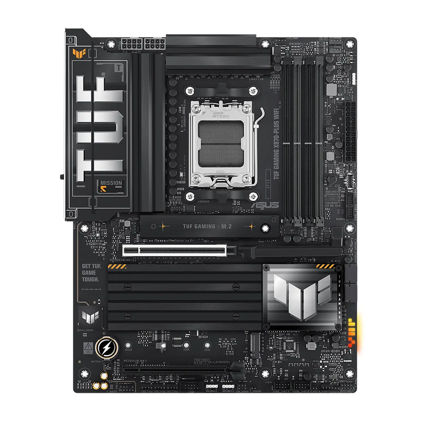 Placa Madre ASUS TUF Gaming X870-PLUS WIFI AM5, Wi-Fi 7, ATX 1
