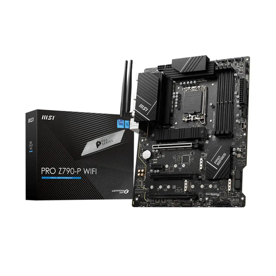 Placa Madre MSI PRO Z790-P WIFI LGA 1700 DDR5 M.2 ATX 1