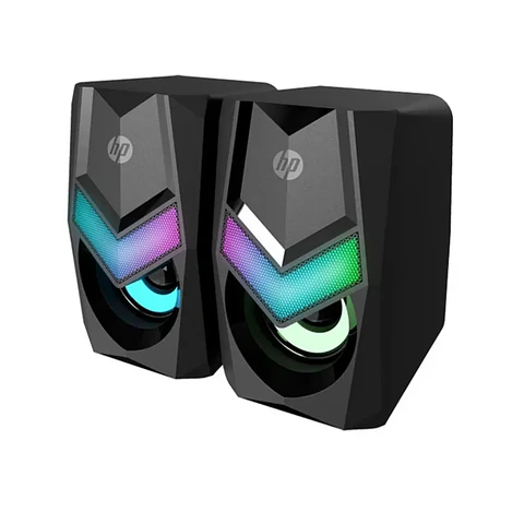 Parlantes Gamer HP DHE-6000, RGB, 6W RGB, USB/jack 3.5mm