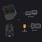Kit Teclado Una Mano Mouse Gamer para Celular / Tablet - 4000DPI - thumbnail 2