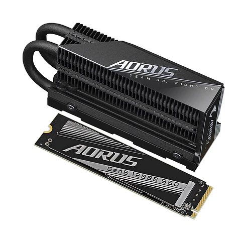 Unidad SSD Aorus Gen55 12000 1TB, PCIe 5.0 x4, up 11700MB/s