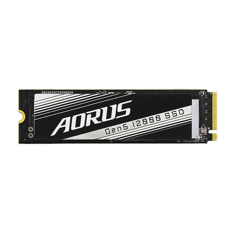 Unidad SSD Aorus Gen55 12000 1TB, PCIe 5.0 x4, up 11700MB/s 4