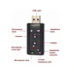 Tarjeta Adaptador De Audio USB Estéreo 7.1 Para Pc, Notebook, UT-USND33 - thumbnail 3