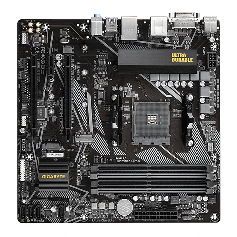 Placa Madre Gigabyte B550M DS3H, Socket AM4, PCIe 4.0, mATX
