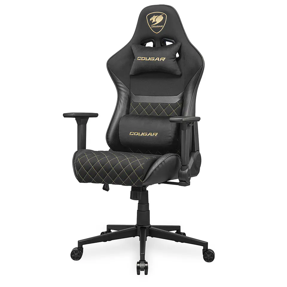 Silla Gamer Cougar Armor One V2 Gold F, Tela, Brazos 4D, 155° 2