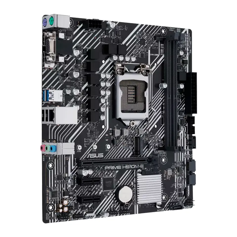 Placa Madre ASUS PRIME H510M-E (LGA1200, DDR4 2133/3200MHz, M.2, MicroATX) 3