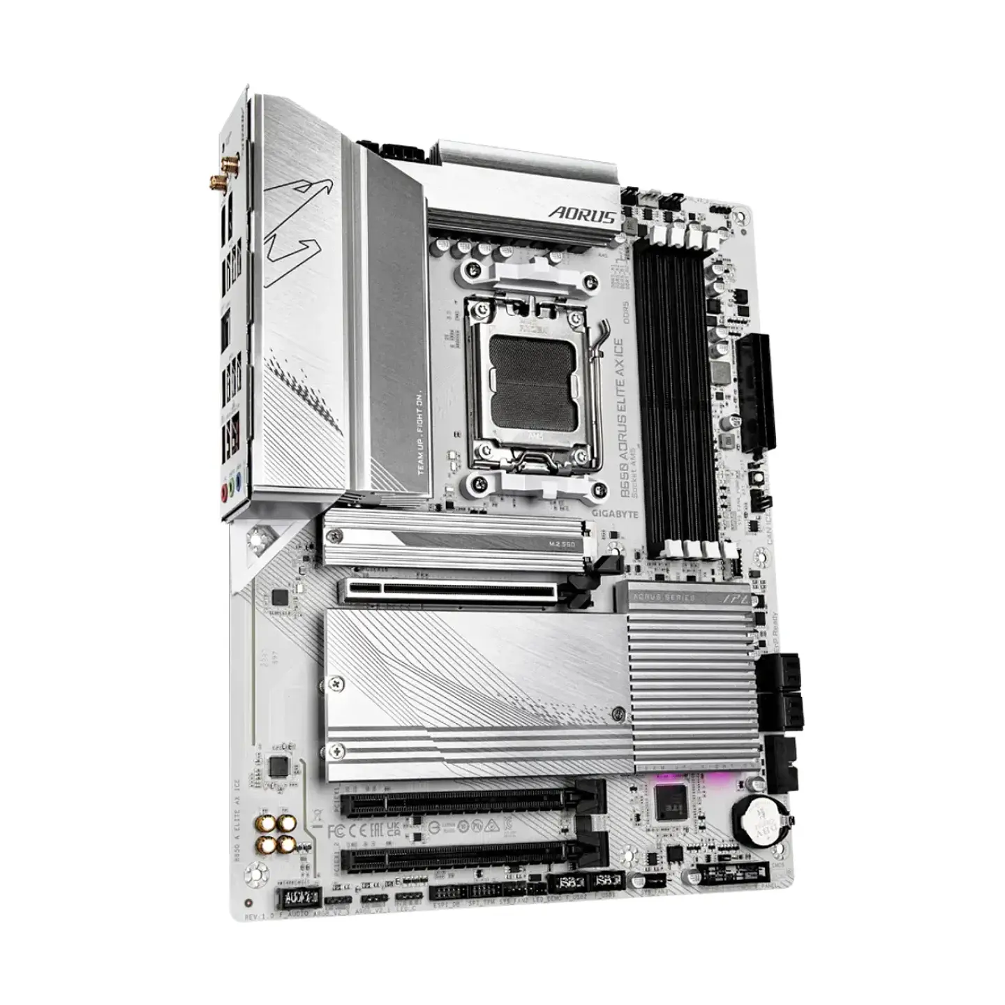 Placa Madre AORUS B650 ELITE AX ICE DDR5 AM5 ATX PCie-4 3