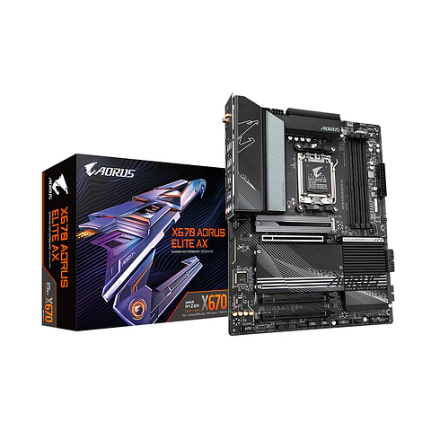 Placa Madre Gigabyte X670 AORUS ELITE AX, AM5, DDR5, WiFi 6