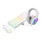 Kit Gamer Redragon 3 en 1 - S129W (Teclado + Audífonos + Mouse) - White RGB - thumbnail 3