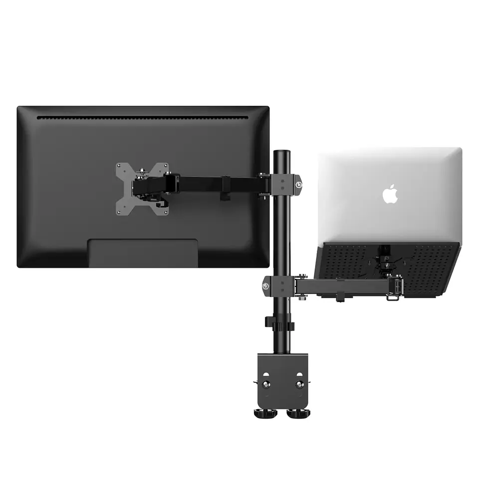 Soporte Doble 2 Brazos Escritorio para Monitor de 13